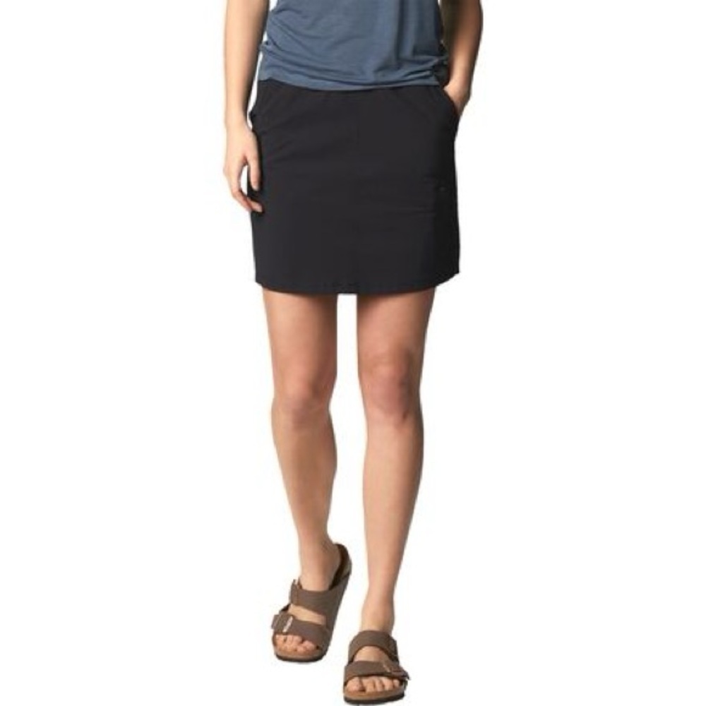 MOUNTAIN HARDWEAR YUMA SIZE 6 BLACK NYLON SKIRT